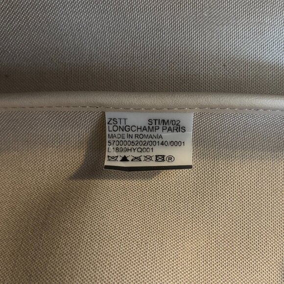 Longchamp Le Pliage City Large Coated Canvas Tote Bag, Black, 100% Authentic - Picture 11 of 15